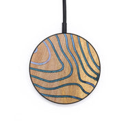Circle Wood+Resin Wireless Charger - Kyleigh (Pattern, 705408)