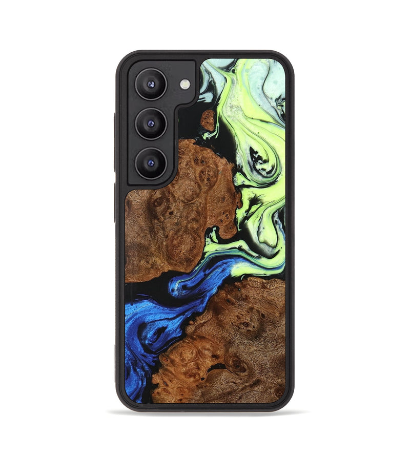 Galaxy S23 Wood+Resin Phone Case - Myra (Ombre, 706234)