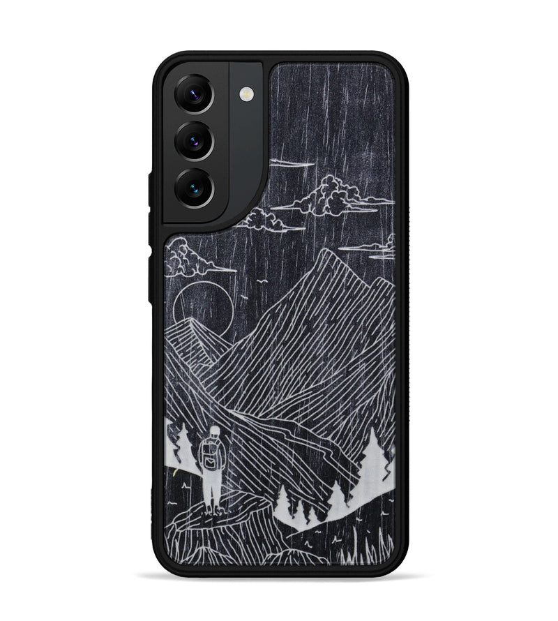 Galaxy S22 Plus Wood Phone Case - Roaming - Ebony (Curated)