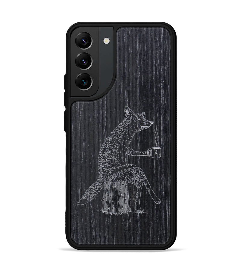 Galaxy S22 Plus Wood Phone Case - Fox - Ebony (Curated)