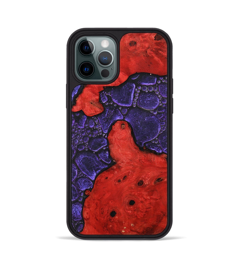 iPhone 12 Pro Wood+Resin Phone Case - Amiyah (Chameleon, 706560)