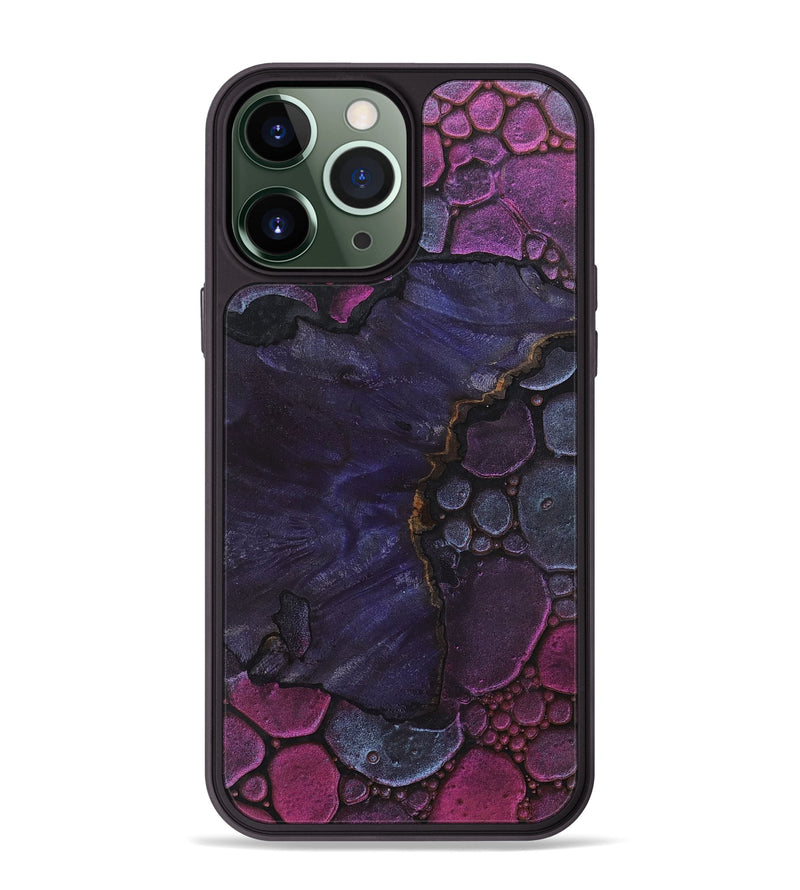 iPhone 13 Pro Max Wood+Resin Phone Case - Candace (Chameleon, 706572)