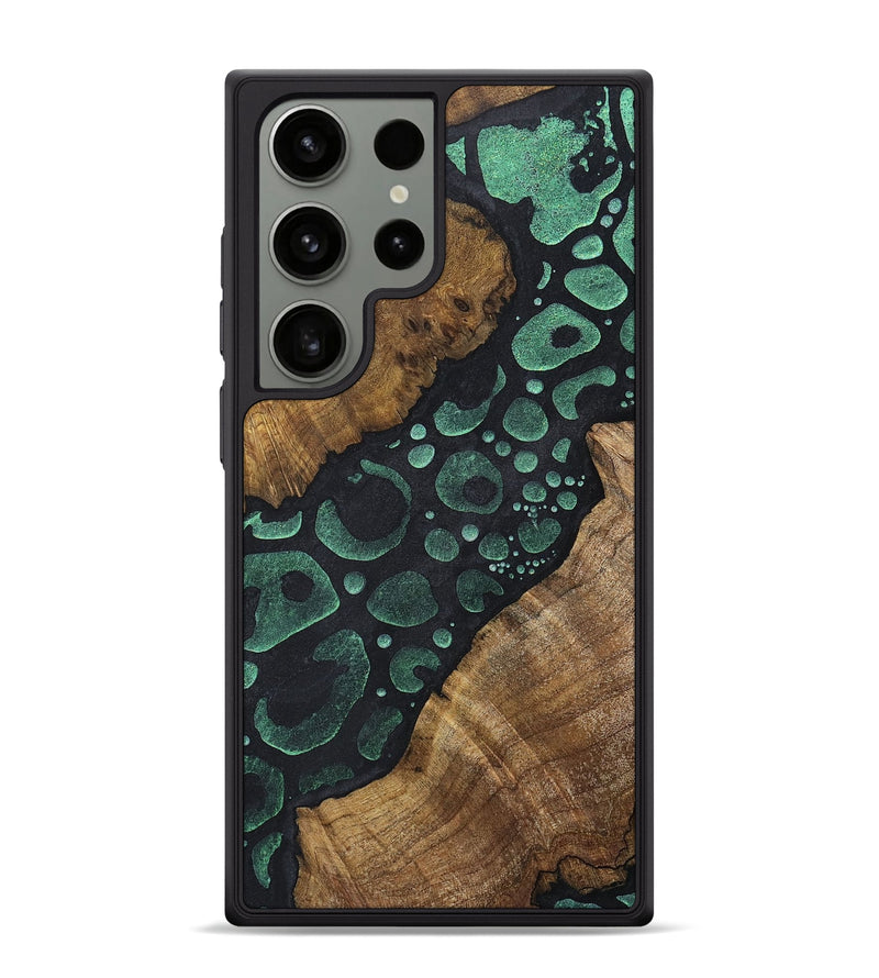 Galaxy S24 Ultra Wood+Resin Phone Case - Courtney (Chameleon, 706577)