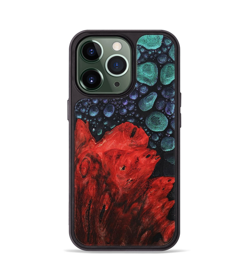 iPhone 13 Pro Wood+Resin Phone Case - Peyton (Chameleon, 706582)