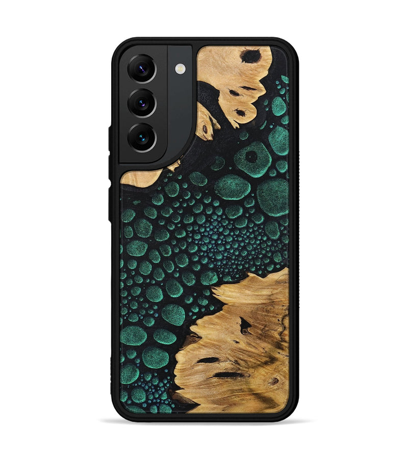 Galaxy S22 Plus Wood+Resin Phone Case - Wilma (Chameleon, 706597)