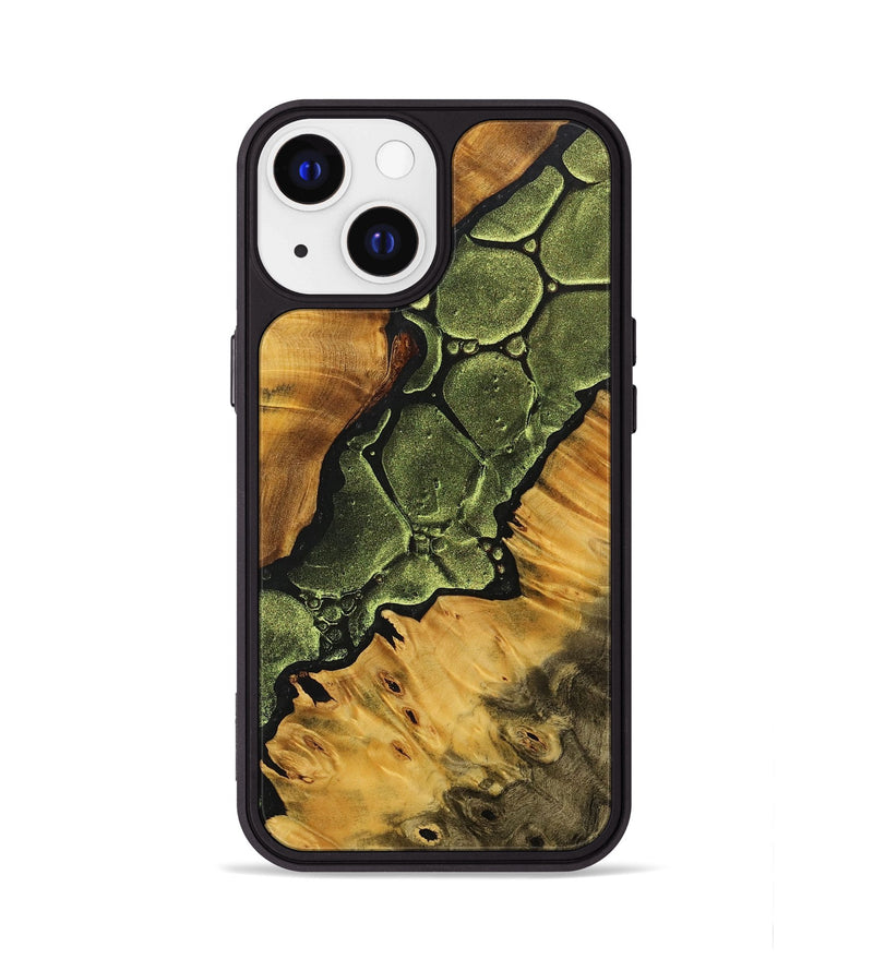 iPhone 13 Wood+Resin Phone Case - Merle (Chameleon, 706613)