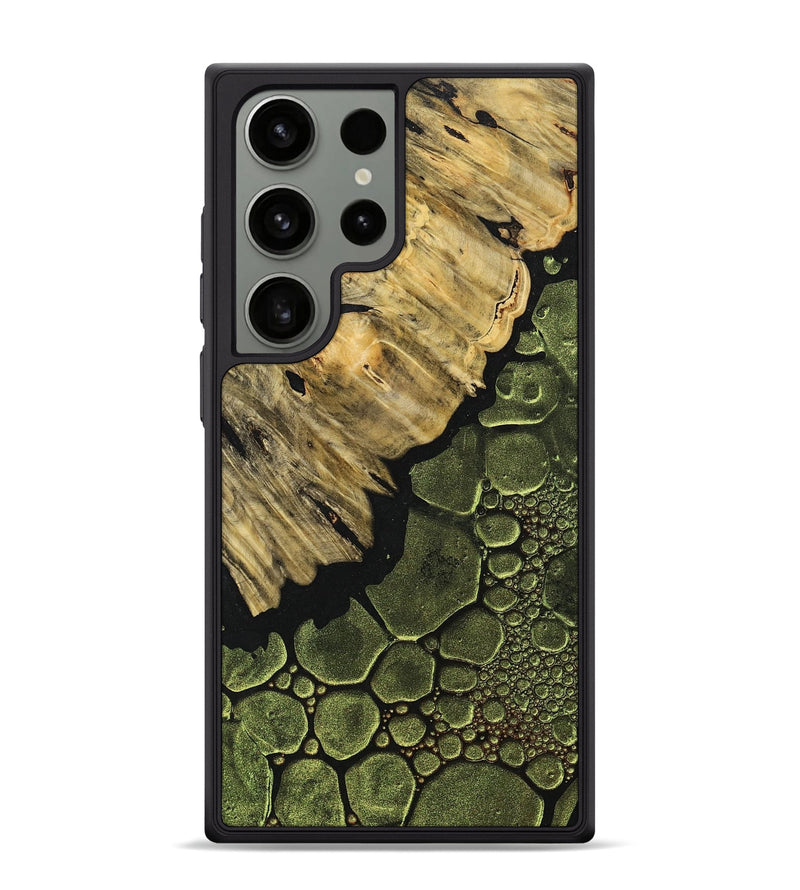 Galaxy S24 Ultra Wood+Resin Phone Case - Fiona (Chameleon, 706616)