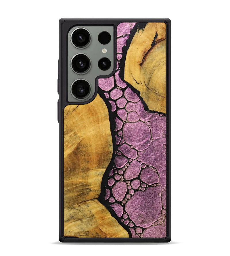 Galaxy S24 Ultra Wood+Resin Phone Case - Khalil (Chameleon, 706618)