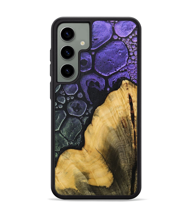 Galaxy S24 Plus Wood+Resin Phone Case - Tobias (Chameleon, 706631)