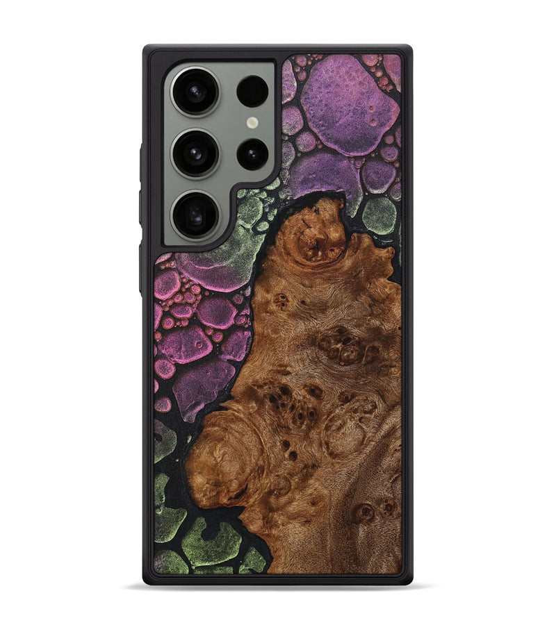 Galaxy S24 Ultra Wood+Resin Phone Case - Steve (Chameleon, 706640)