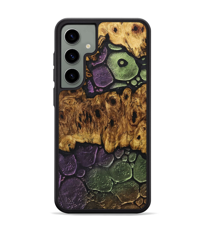 Galaxy S24 Plus Wood+Resin Phone Case - Adrianna (Chameleon, 706644)