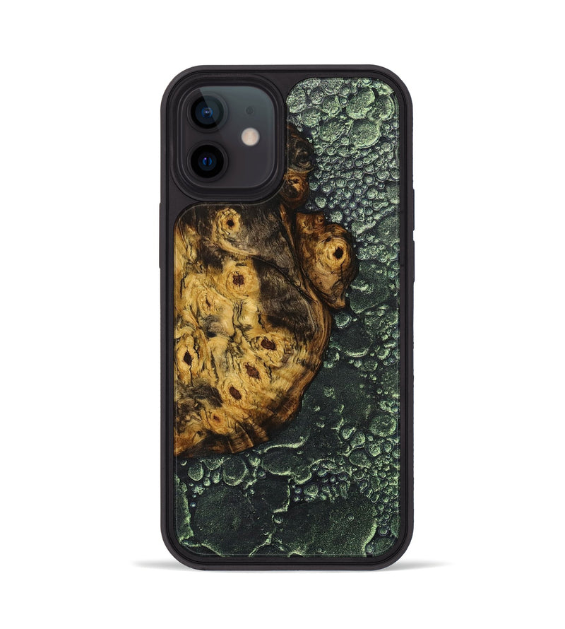 iPhone 12 Wood+Resin Phone Case - Chance (Chameleon, 706655)