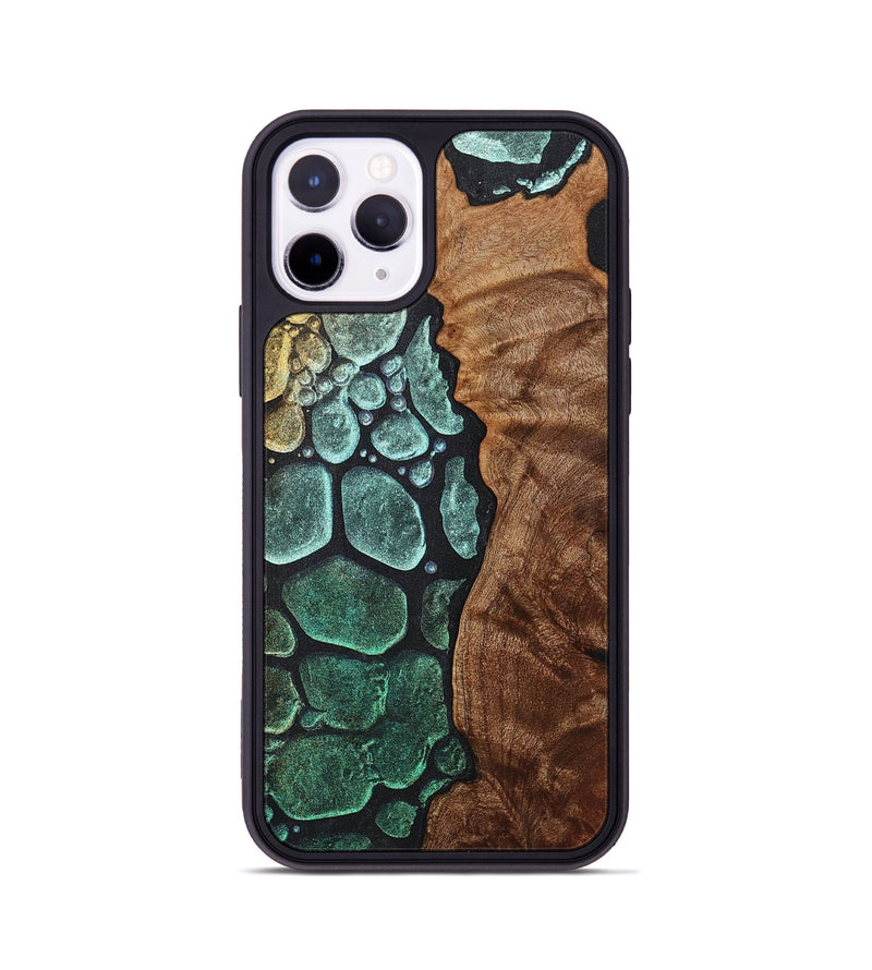 iPhone 11 Pro Wood+Resin Phone Case - Kyle (Chameleon, 706658)