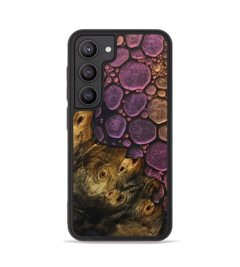Galaxy S23 Wood+Resin Phone Case - Etta (Chameleon, 706661)