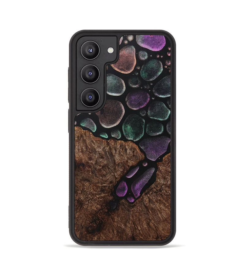 Galaxy S23 Wood+Resin Phone Case - Penny (Chameleon, 706673)