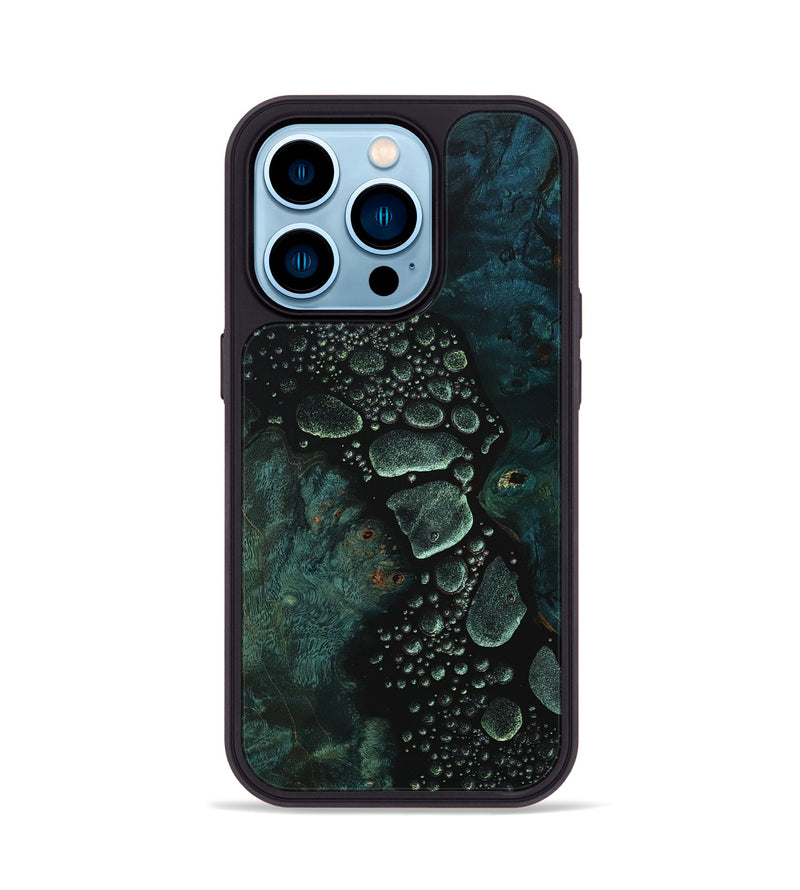 iPhone 14 Pro Wood+Resin Phone Case - Catina (Chameleon, 706687)
