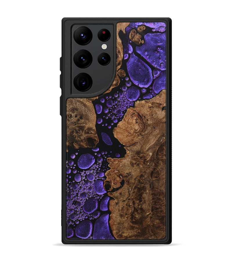 Galaxy S22 Ultra Wood+Resin Phone Case - Freya (Chameleon, 706696)