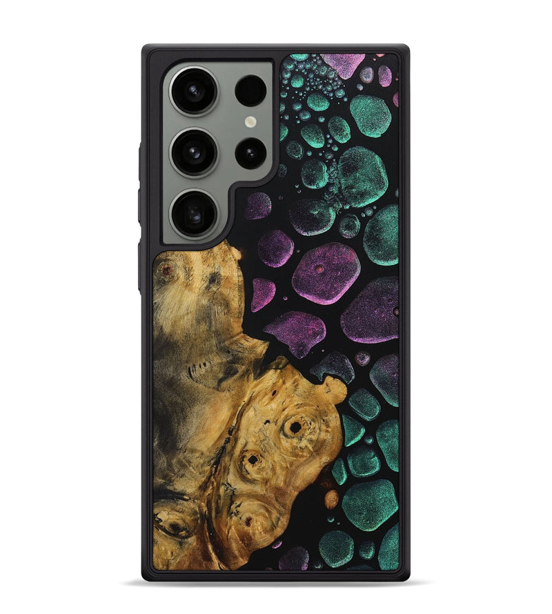 Galaxy S24 Ultra Wood+Resin Phone Case - Kyleigh (Chameleon, 706708)
