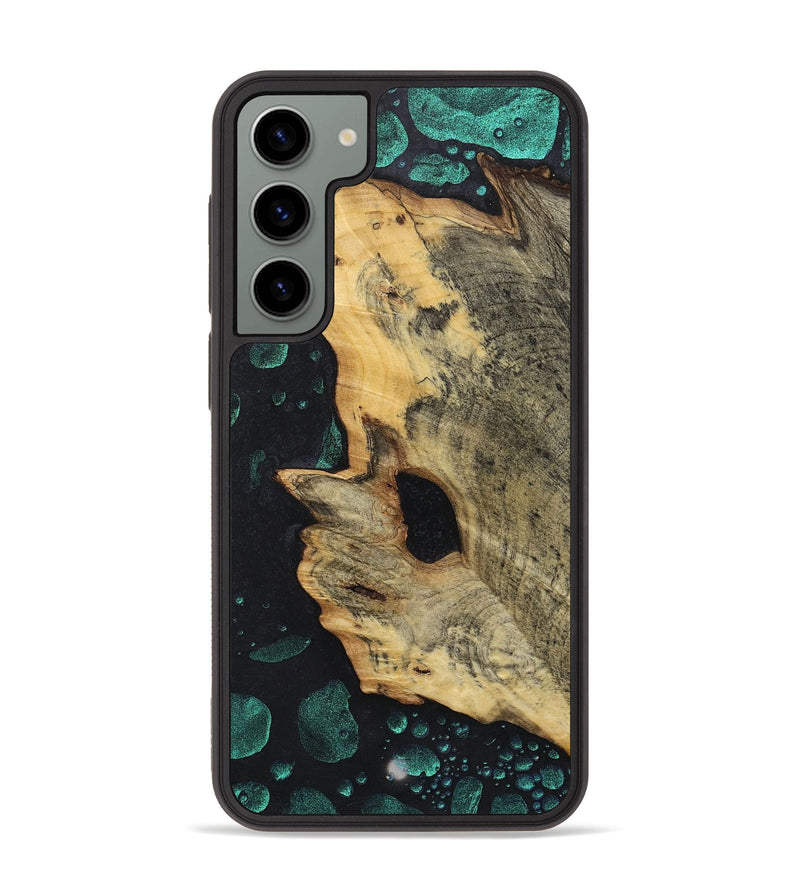 Galaxy S23 Plus Wood+Resin Phone Case - Gerald (Chameleon, 706712)