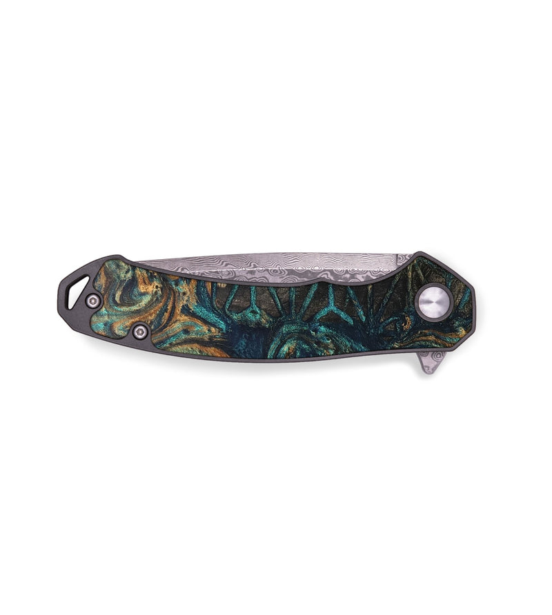 EDC Wood+Resin Pocket Knife - Raul (Pattern, 706863)