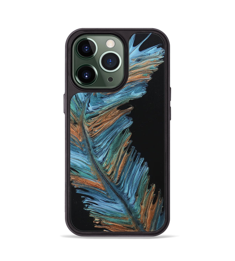iPhone 13 Pro Wood+Resin Phone Case - Myles (Feather, 707430)