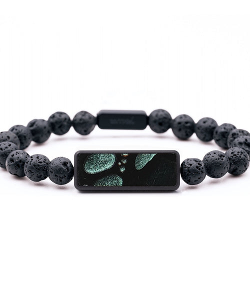 Lava Bead Wood+Resin Bracelet - Hope (Chameleon, 708615)