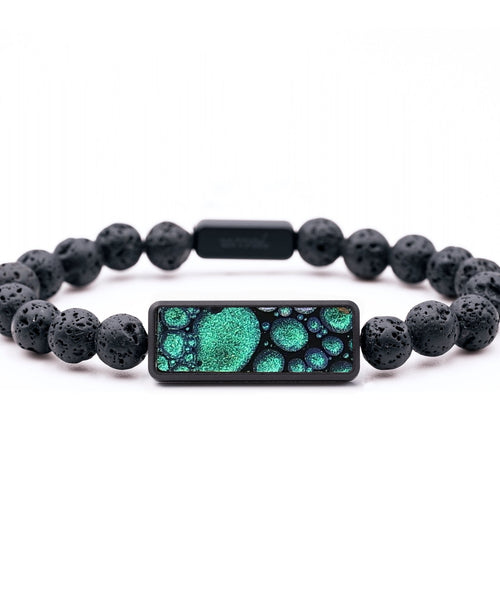 Lava Bead Wood+Resin Bracelet - Ashton (Chameleon, 708620)