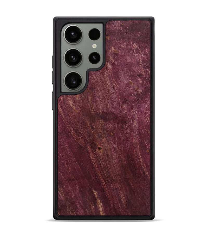 Galaxy S24 Ultra Wood+Resin Phone Case - Myles (Wood Burl, 708676)
