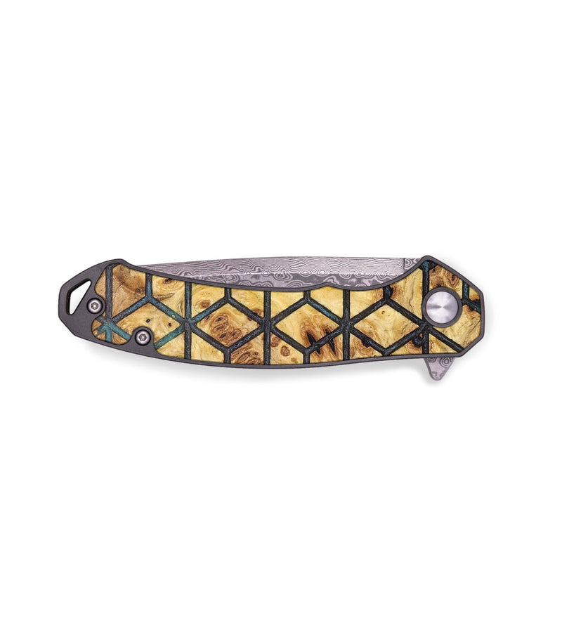 EDC Wood+Resin Pocket Knife - Wallace (Pattern, 709096)