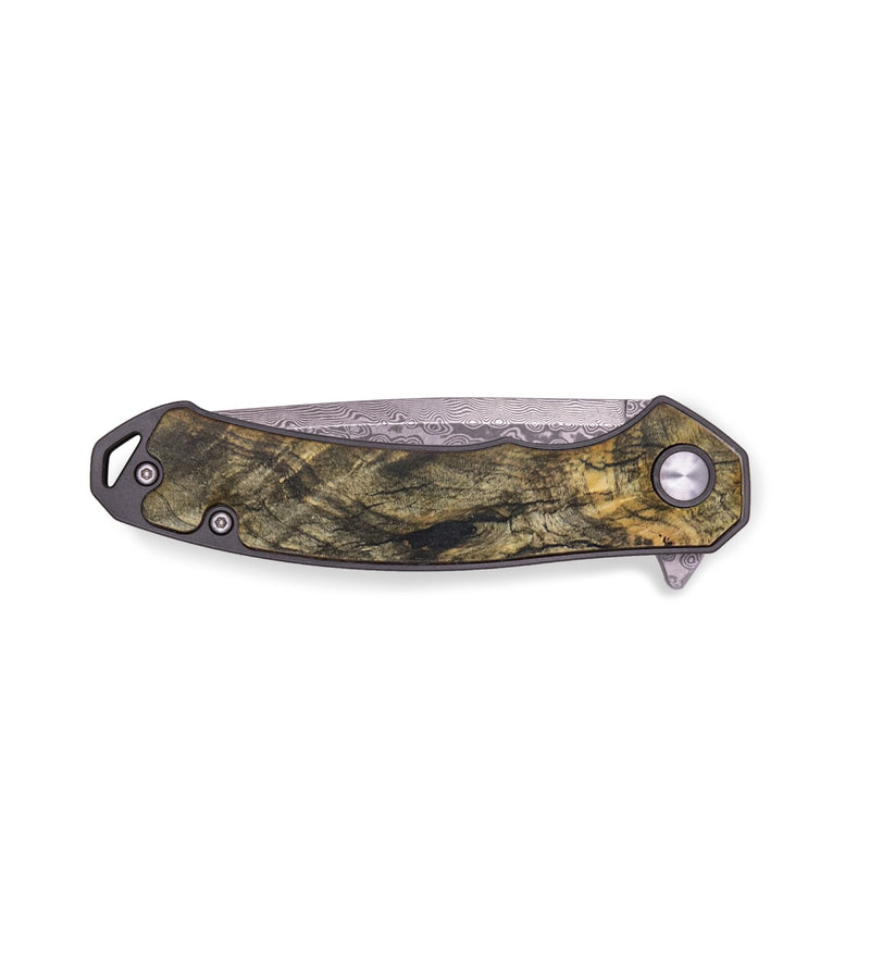 EDC Wood+Resin Pocket Knife - Colby (Wood Burl, 712721)