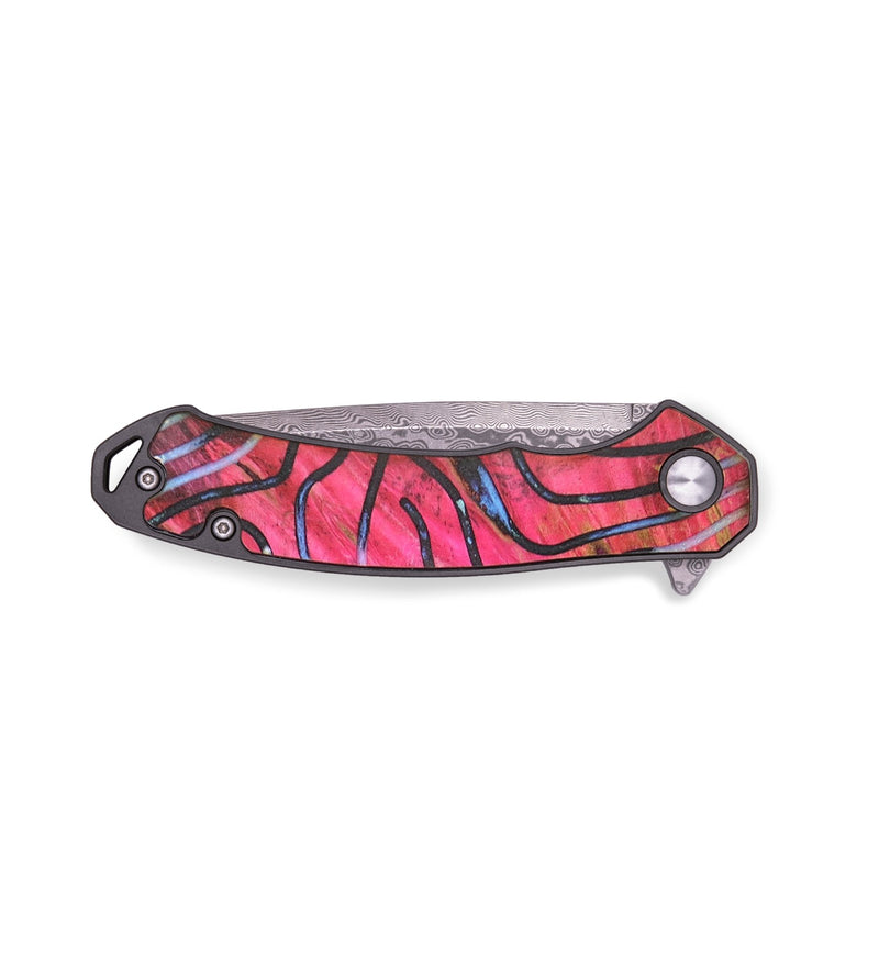 EDC Wood+Resin Pocket Knife - Evelyn (Pattern, 712735)