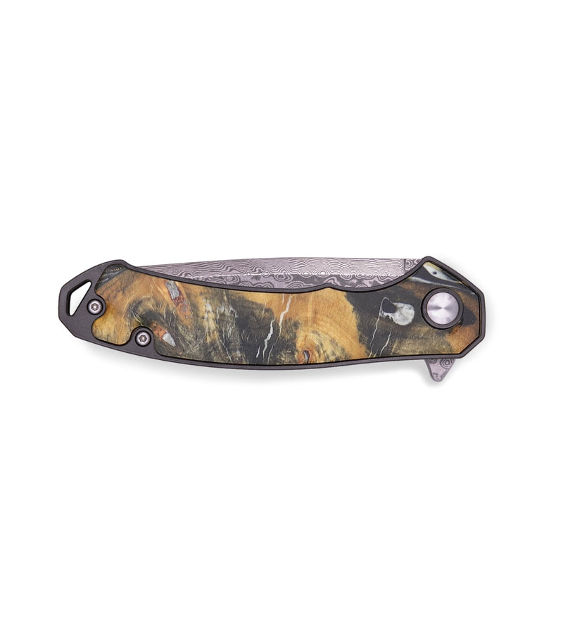 EDC Wood+Resin Pocket Knife - Baylee (Wood Burl, 713274)