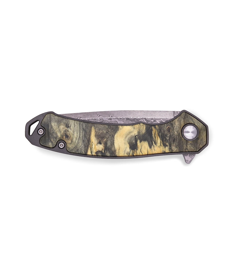EDC Wood+Resin Pocket Knife - Reginald (Wood Burl, 713278)