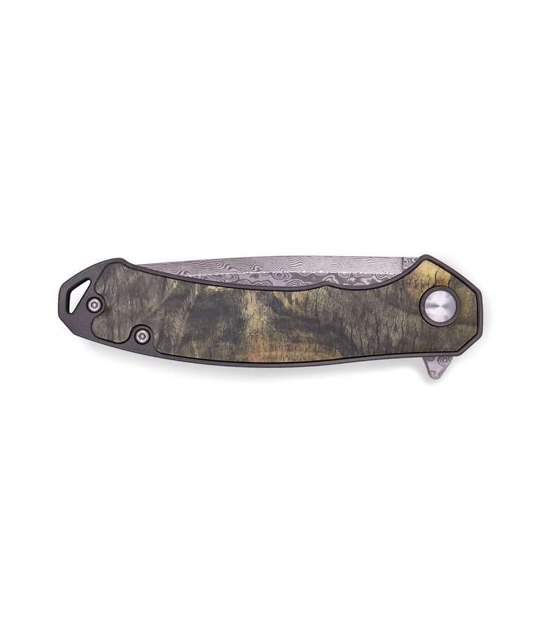EDC Wood+Resin Pocket Knife - Marian (Wood Burl, 713280)