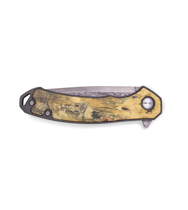 EDC Wood+Resin Pocket Knife - Anita (Wood Burl, 713281)