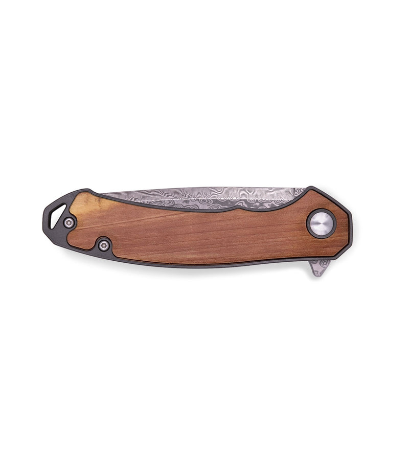 EDC Wood+Resin Pocket Knife - Jean (Wood Burl, 713285)