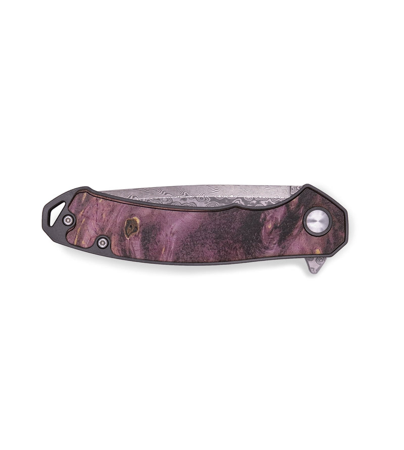 EDC Wood+Resin Pocket Knife - Sylvester (Wood Burl, 713287)