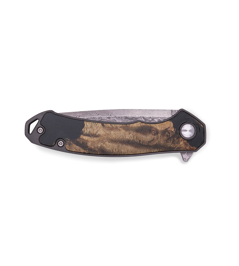 EDC Wood+Resin Pocket Knife - Nakia (Wood Burl, 713289)