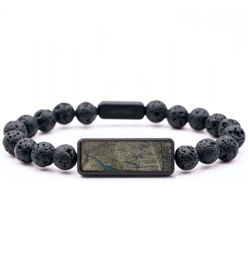 Lava Bead  Bracelet - Declan (Wood Burl, 714551)
