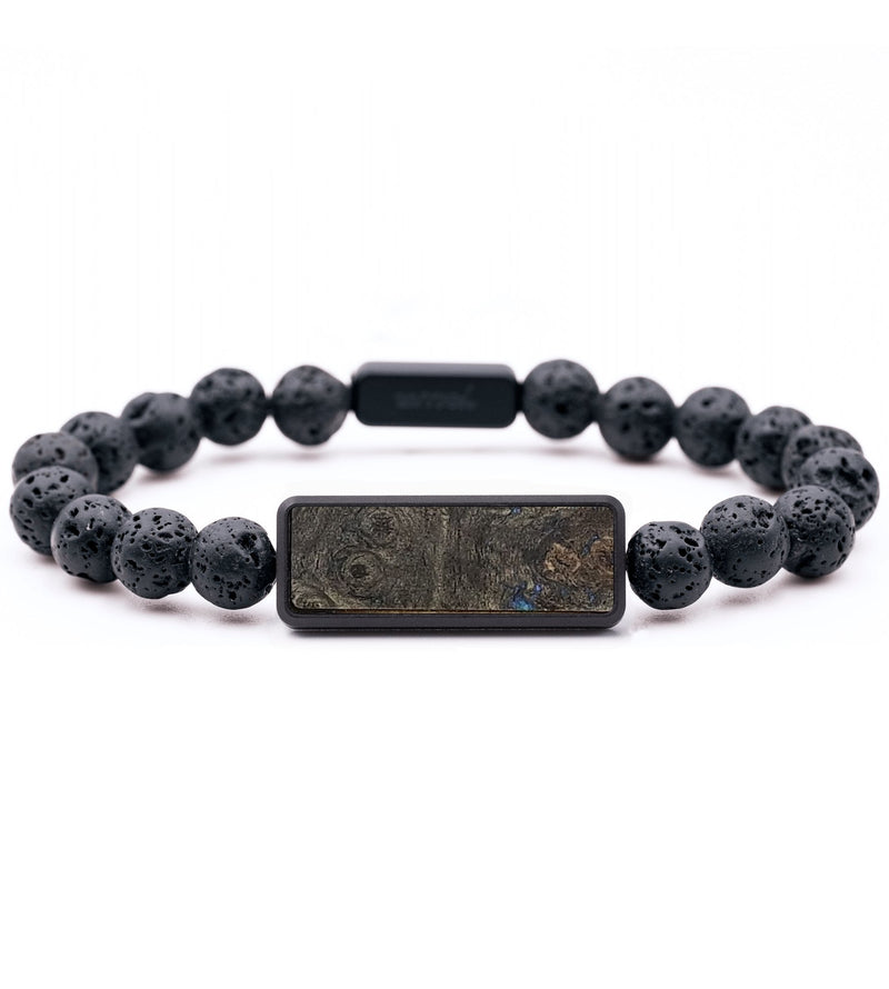 Lava Bead  Bracelet - Vicki (Wood Burl, 714559)