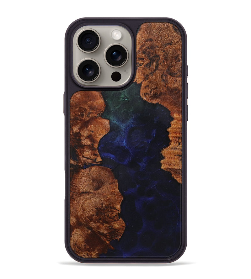 iPhone 16 Pro Max Wood+Resin Phone Case - Juliette (Static, 720681)