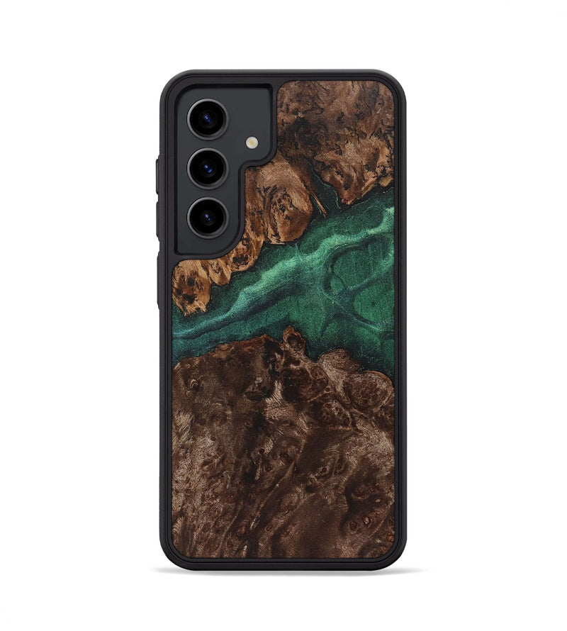 Galaxy S24 Wood+Resin Phone Case - Ted (Static, 720683)