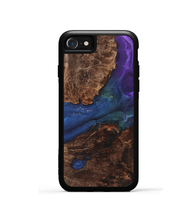 iPhone SE Wood+Resin Phone Case - Isabel (Static, 720684)