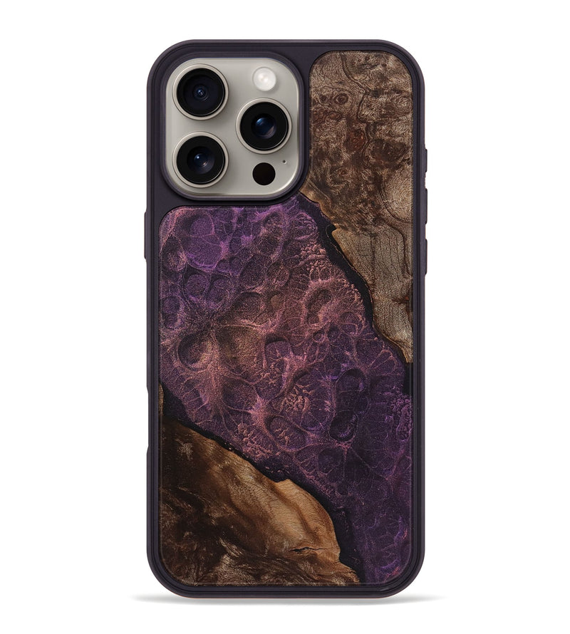iPhone 16 Pro Max Wood+Resin Phone Case - Faith (Static, 720696)