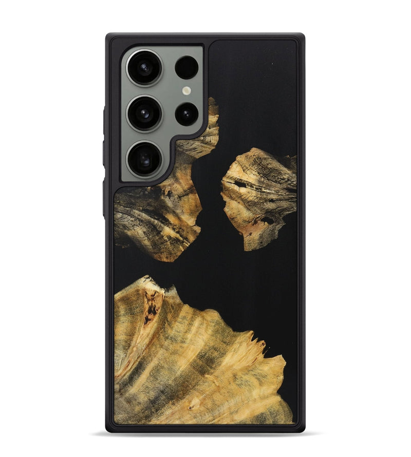 Galaxy S24 Ultra Wood Phone Case - Darla (Pure Black, 723355)