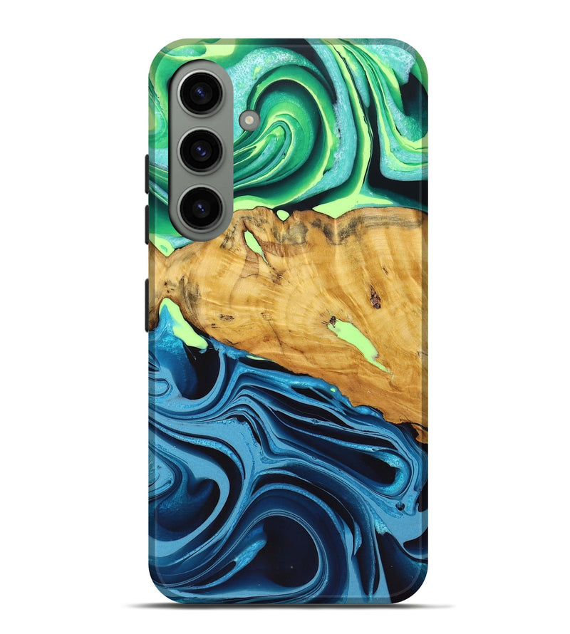 Galaxy S24 Plus Wood Live Edge Phone Case - Kenya (Ombre, 723617)