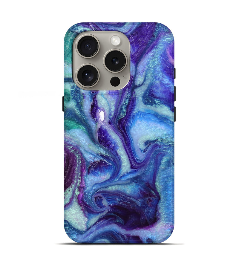 iPhone 16 Pro ResinArt Live Edge Phone Case - Melinda (Ombre, 723622)