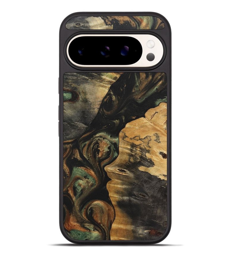Pixel 9 Pro XL Wood Phone Case - Josue (Green, 725362)