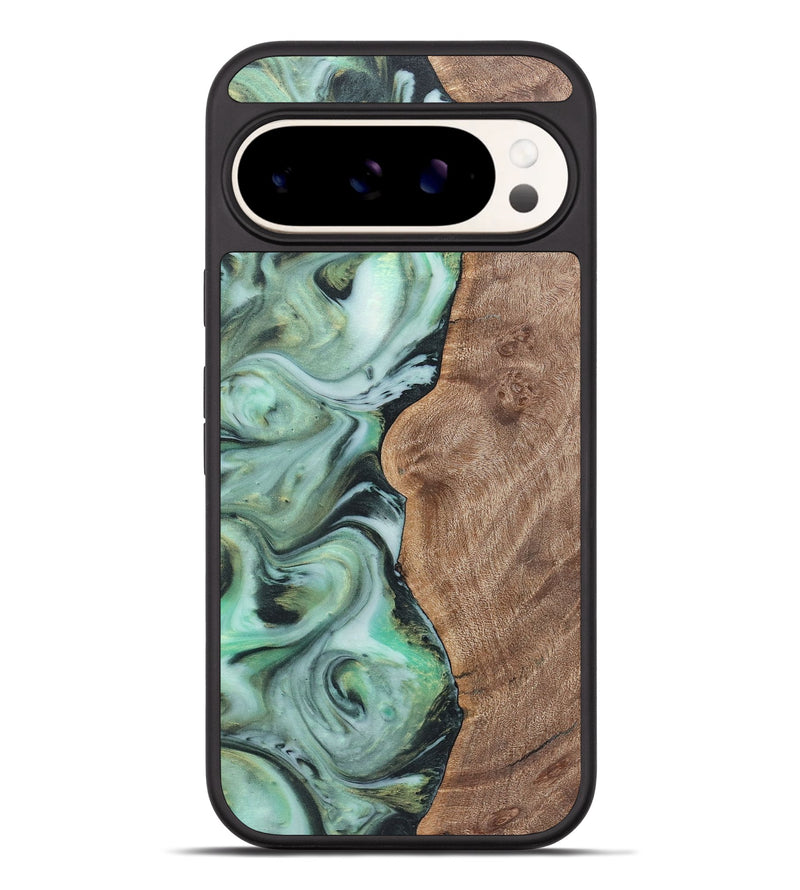 Pixel 9 Pro XL Wood Phone Case - Glenn (Green, 725443)