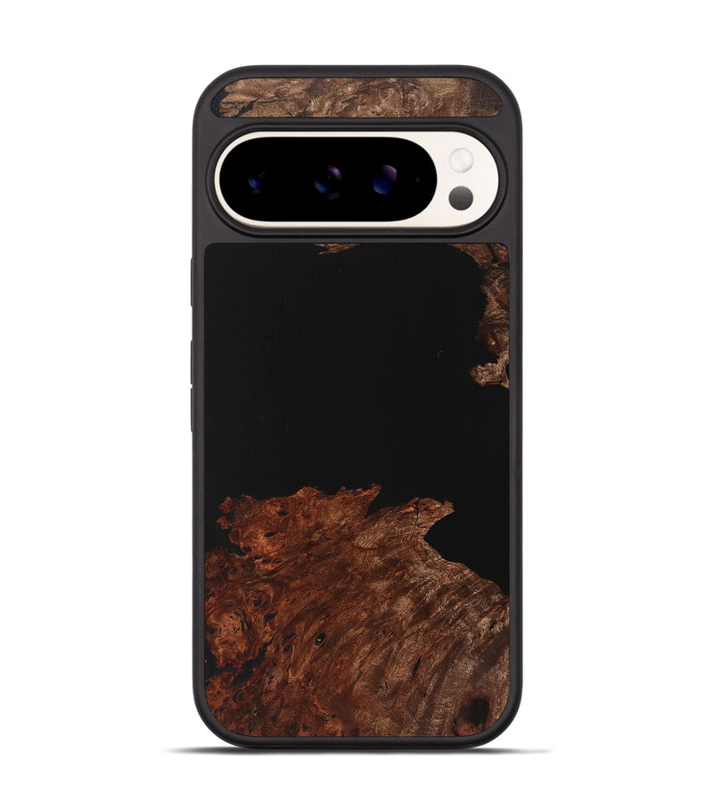 Pixel 9 Pro Wood Phone Case - Robin (Pure Black, 725951)